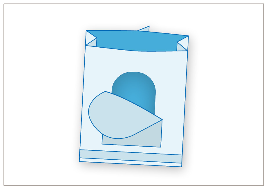 窪津製袋 取扱製品 穴あけ フラップ貼袋